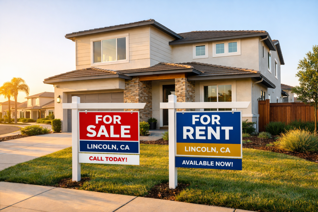 Renting vs. Buying in Lincoln, CA: A 2026 Mortgage Expert’s Housing Market Guide - Mike Swaleh | Fairway Independent Mortgage Corp - Lincoln, CA